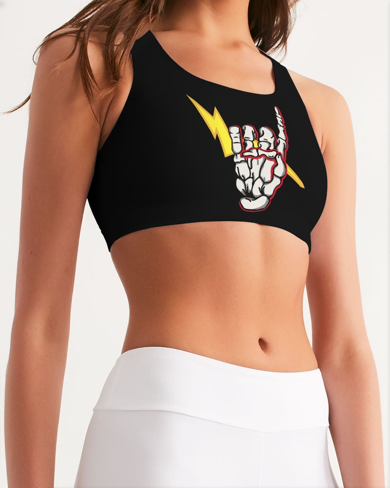 LONG LIVE THE THUNDER - Women's Seamless Sports Bra