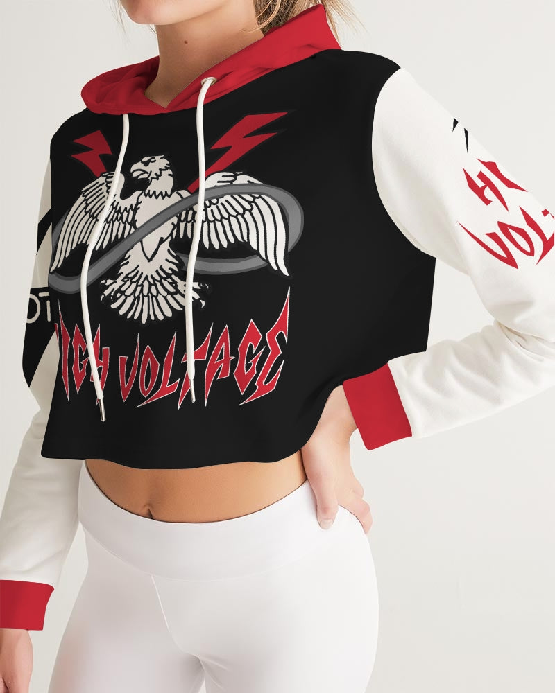 THUNDERBIRD - Women's Cropped Hoodie