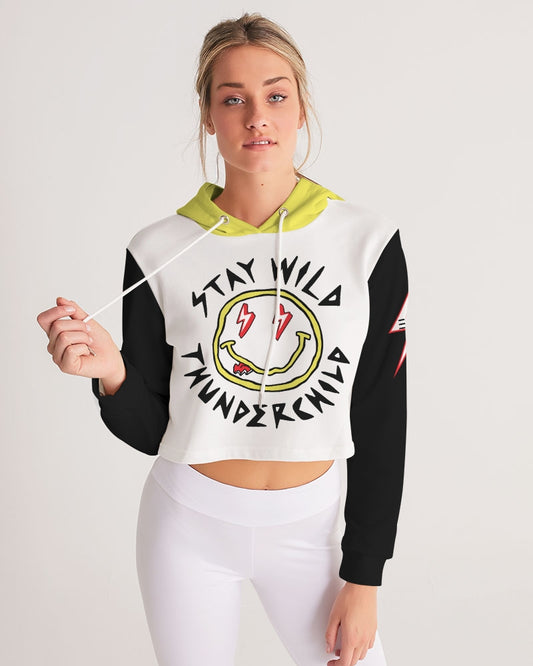 THUNDERCHILD - Women's Cropped Hoodie