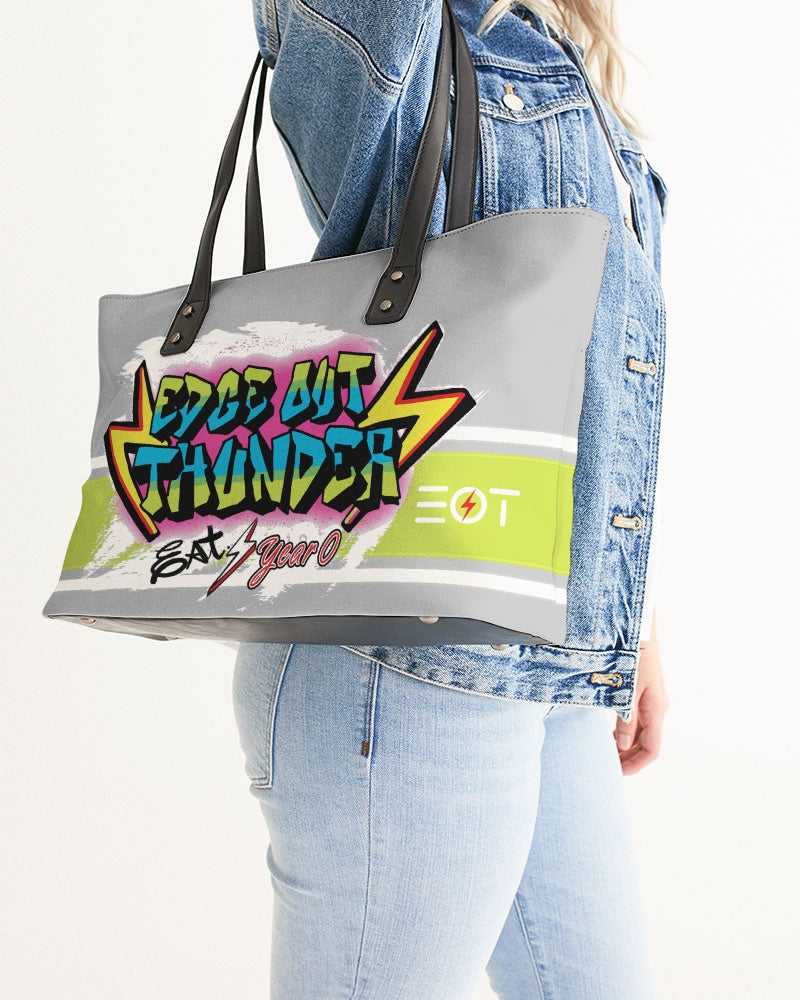 FRESH THUNDER - Vegan Leather Tote