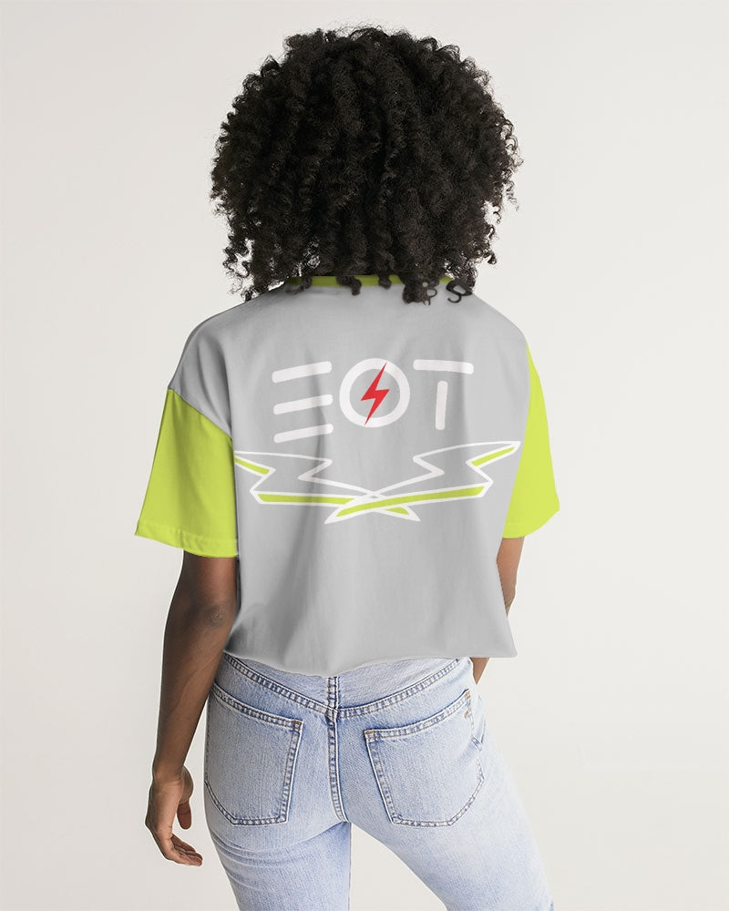 FRESH THUNDER - Women's Premium Cropped Tee