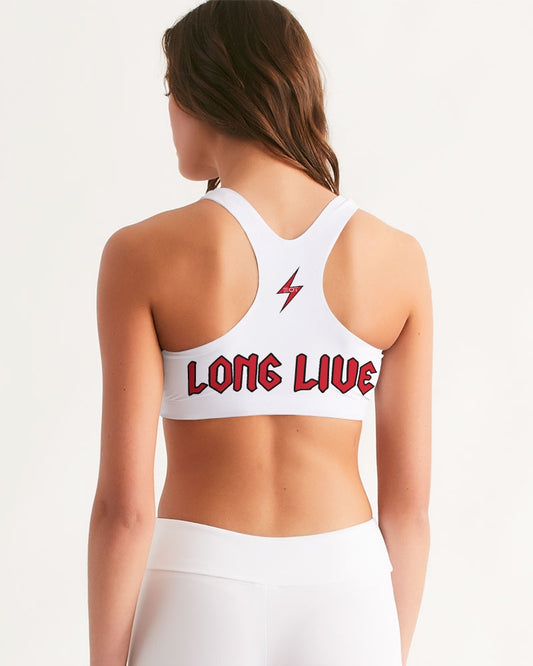 LONG LIVE THE THUNDER - Women's Seamless Sports Bra