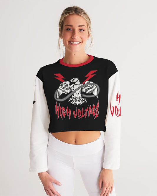 THUNDERBIRD - Women's Cropped Sweatshirt