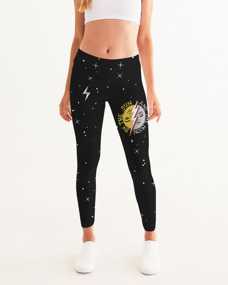 COSMIC THUNDER - Women's Athletic Leggings