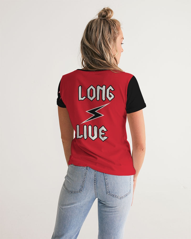 LONG LIVE THE THUNDER - Women's V-Neck Tee