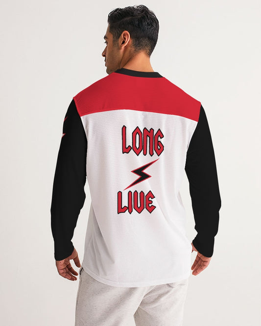 LONG LIVE THE THUNDER - Men's Long Sleeve Sports Jersey